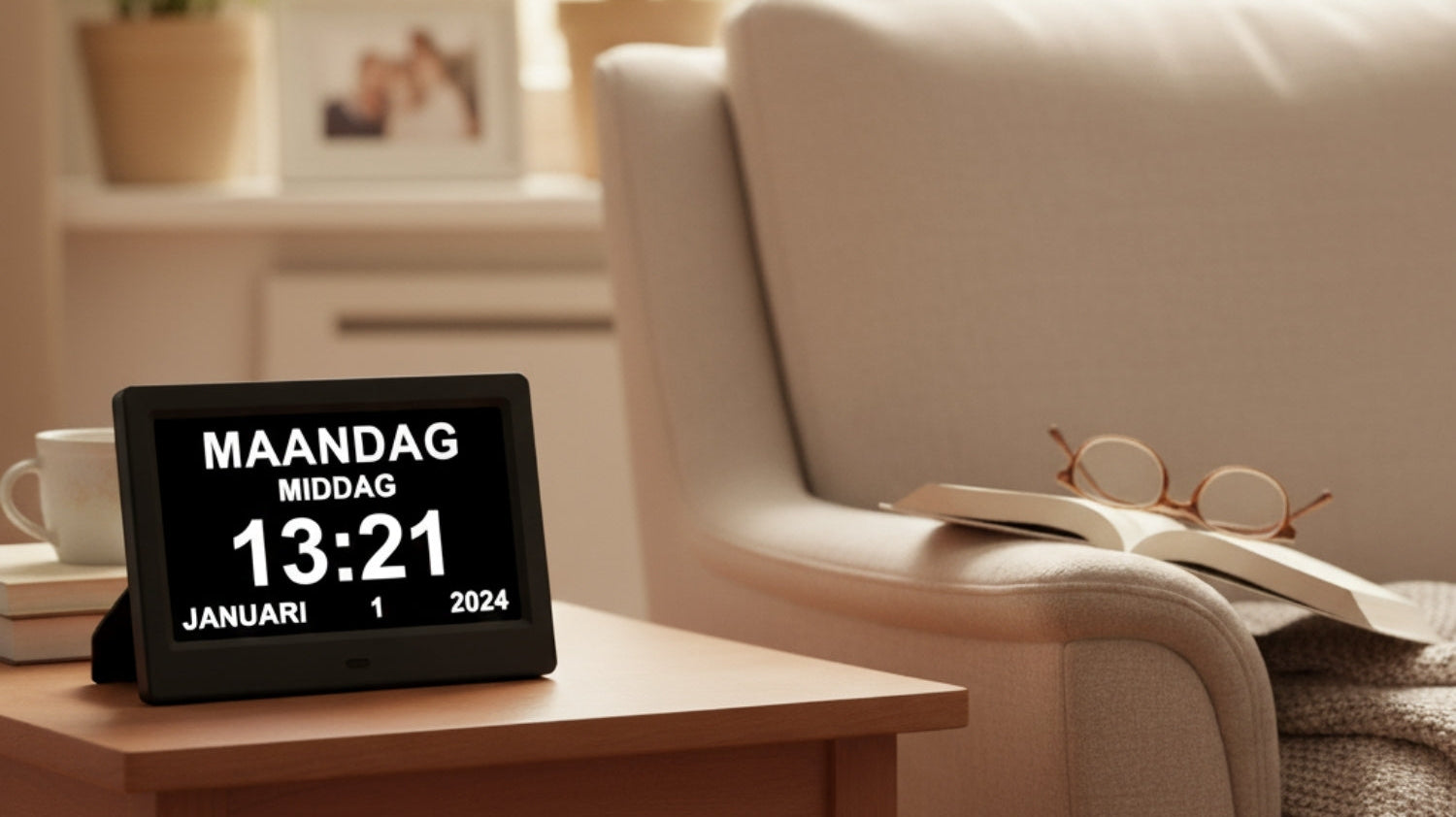 De voordelen van een dementieklok met afsprakenfunctie