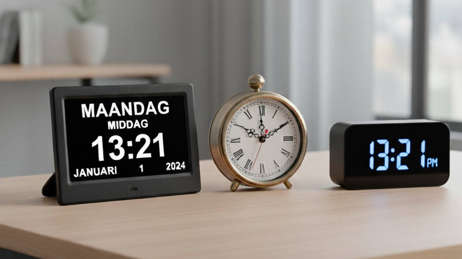 Geasy dementieklok vs. andere dementieklokken – wat is het verschil?