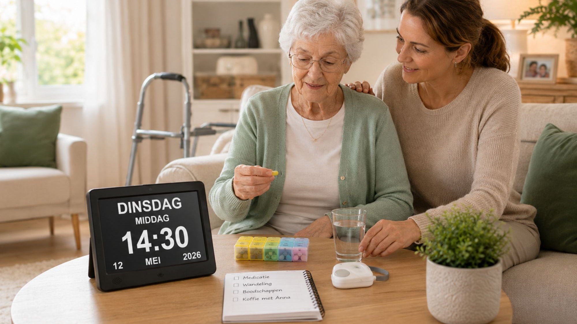 Praktische hulpmiddelen bij dementie: Veilig en langer thuis wonen
