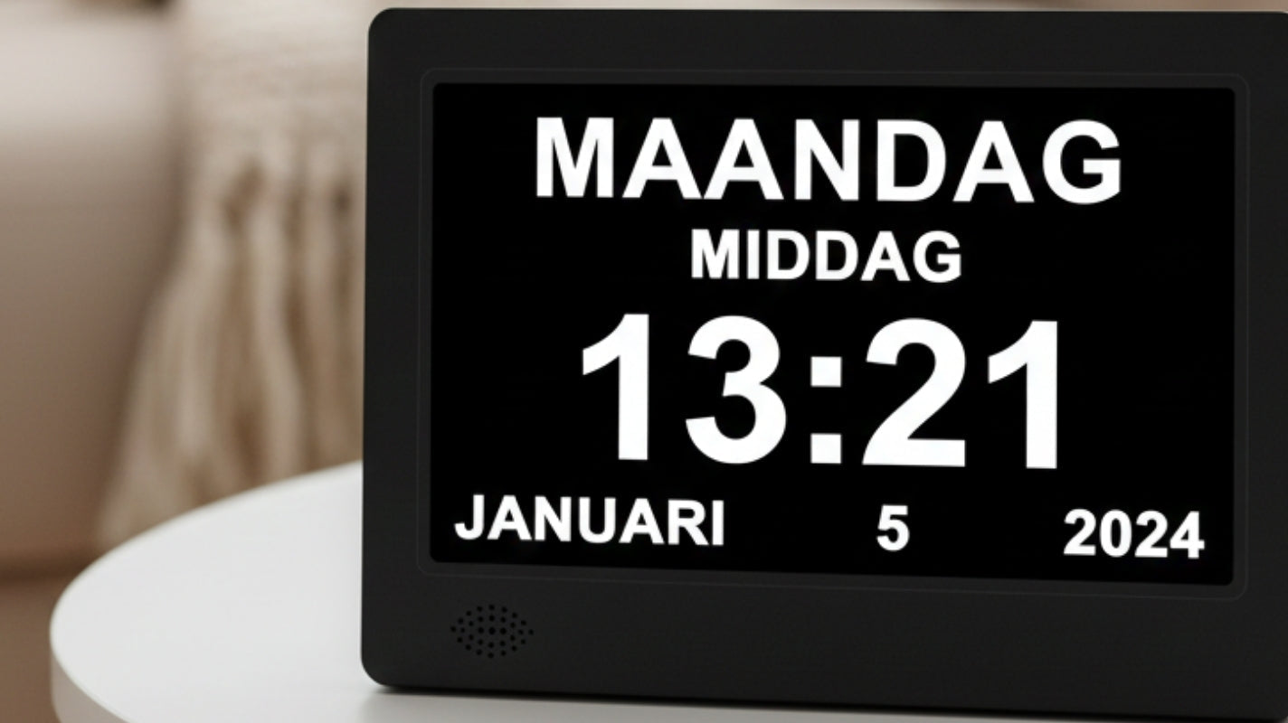 Klok voor slechtzienden kopen? Waarom contrast en formaat cruciaal zijn