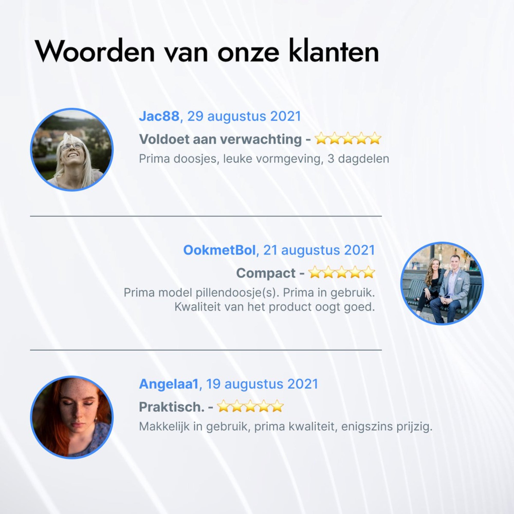 Klantbeoordeling GEASY pillendoos 7 dagen 3 vakken – positieve reviews over gebruiksgemak en kwaliteit