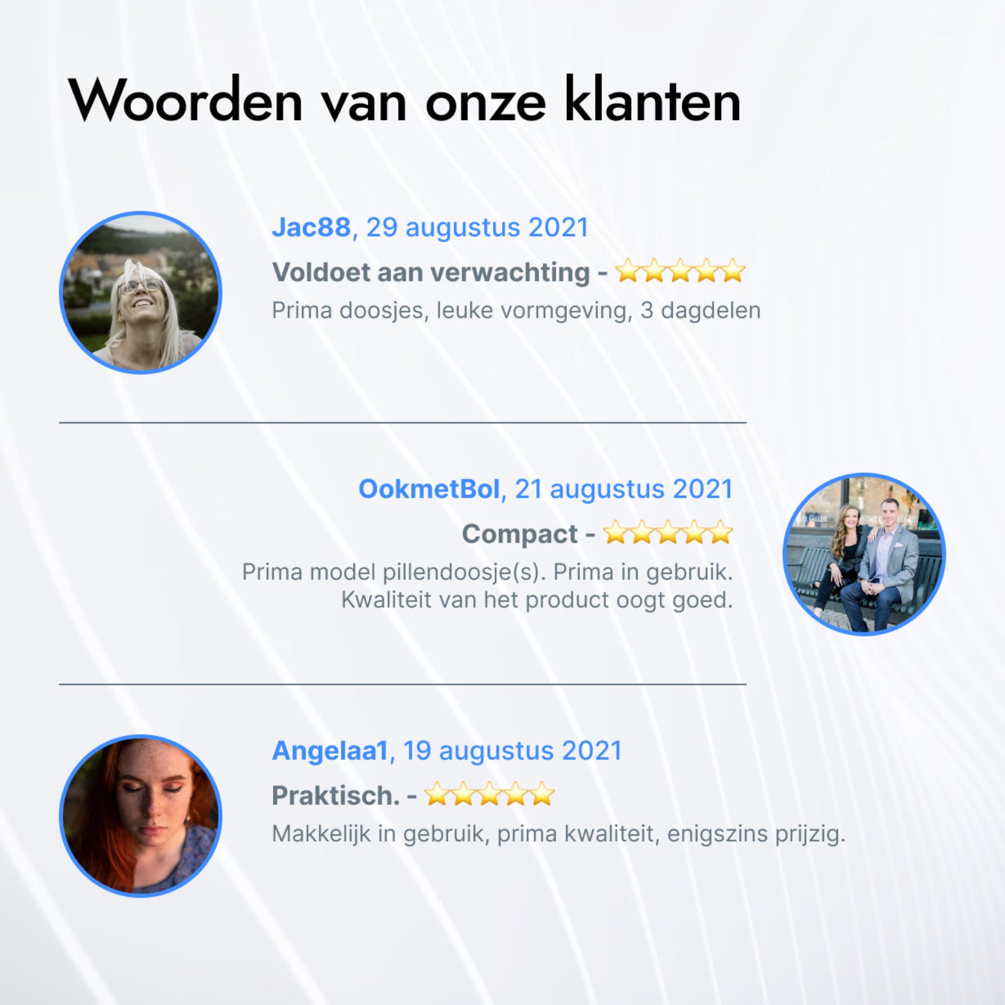 Klantbeoordeling GEASY pillendoos 7 dagen 3 vakken – positieve reviews over gebruiksgemak en kwaliteit