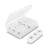 Pillendoos 7 Dagen – 3 Vakken – Transparant – Compact
