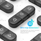 BPA-vrije pillendoos 7 dagen – veilig materiaal voor medicijnopslag