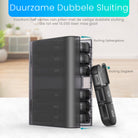 Medicijndoos met stevige dubbele sluiting – voorkomt verlies van pillen en ongewenste opening