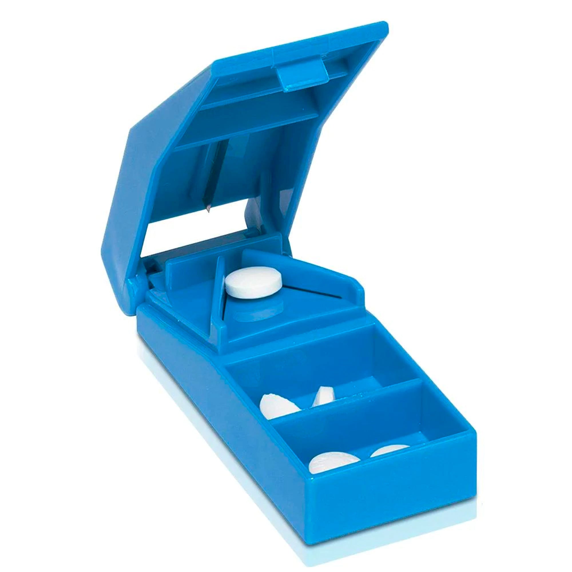 GEASY pillensnijder – eenvoudig pillen snijden met scherpe roestvrijstalen mes