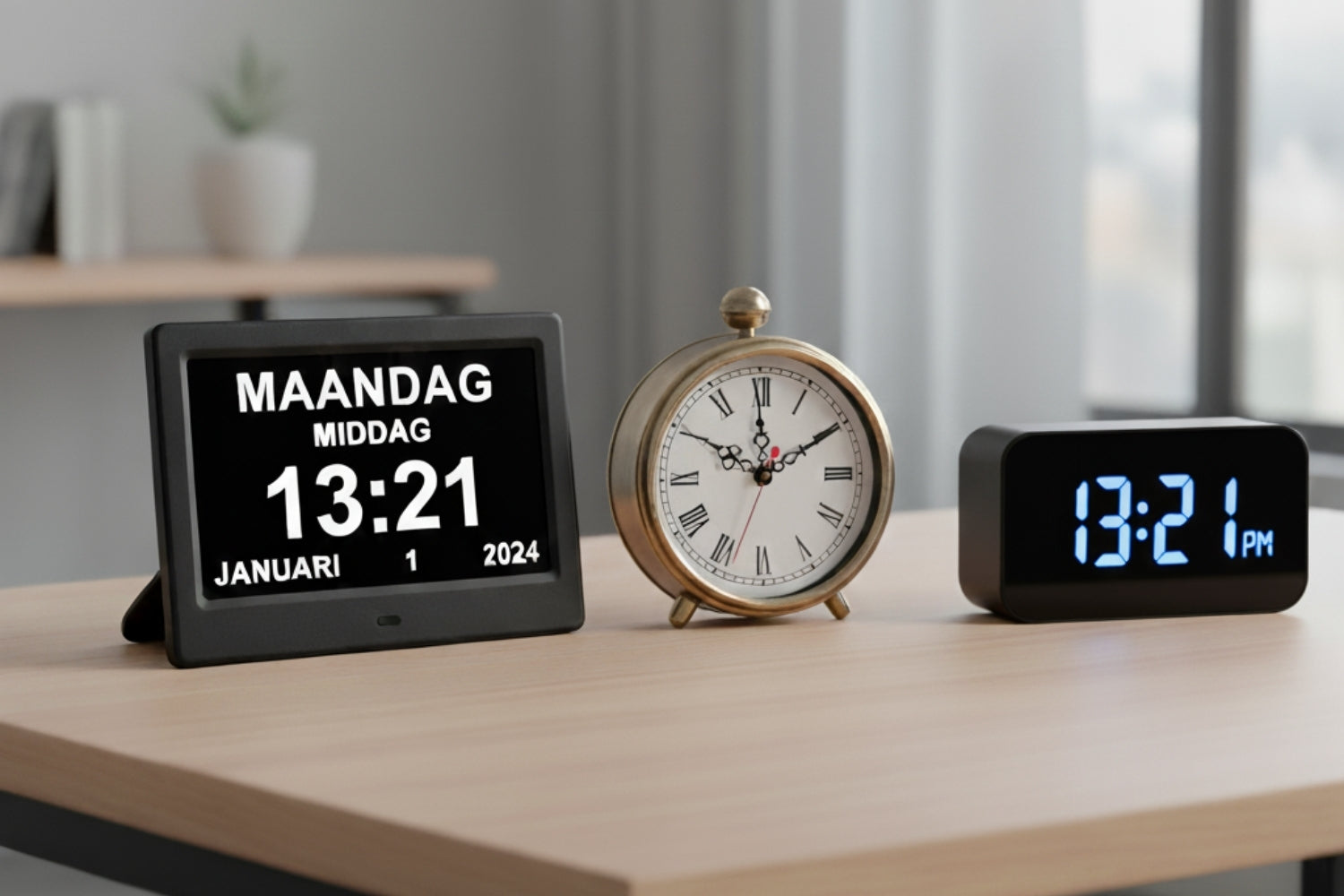 Geasy dementieklok vs. andere dementieklokken – wat is het verschil?