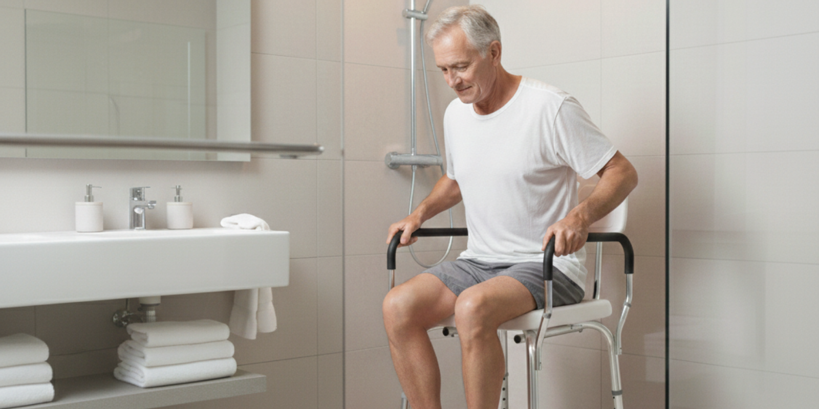 Veilig douchen voor ouderen: Tips voor valpreventie in de badkamer