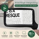 GEASY leesloep met verlichting en 3x vergroting voor kleine letters en fijne details