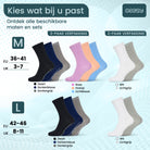 GEASY antislip sokken in verschillende kleuren en maten met 3-paar en 2-paar verpakkingen