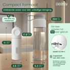 GEASY draagbare bidet oplaadbaar met compacte fles, BPA-vrij materiaal en USB-C opladen