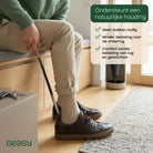 GEASY lange schoenlepel ondersteunt schoenen aantrekken zonder bukken en ontlast de rug