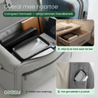 GEASY compacte leesloep met verlichting op reis in tas, lade en jaszak