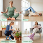 GEASY antislip sokken voor yoga, pilates, dagelijks gebruik en comfort thuis