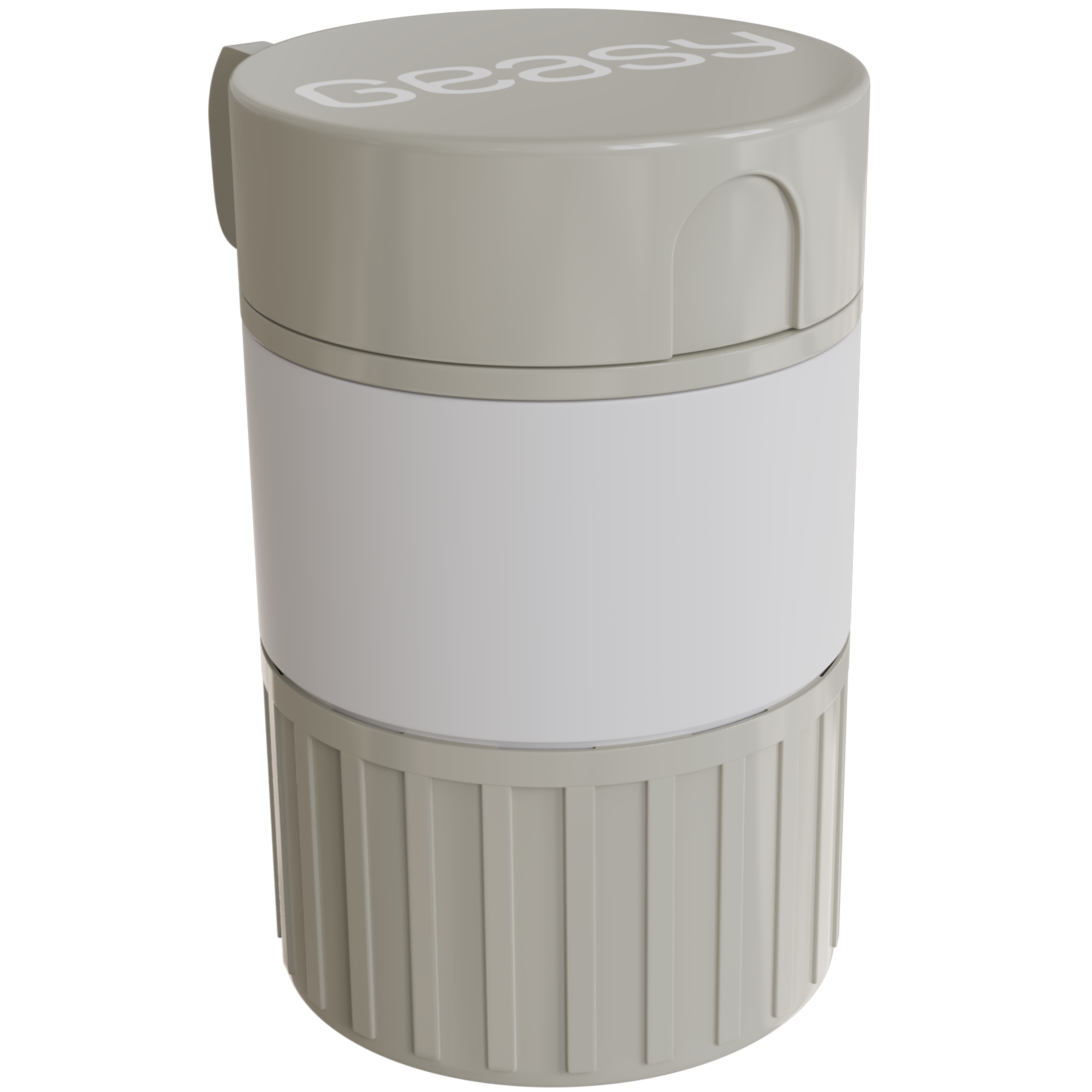 GEASY pillensnijder en pillendoos 3-in-1 in gesloten compacte uitvoering