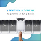 Handig kliksysteem – eenvoudig openen en veilig afsluiten