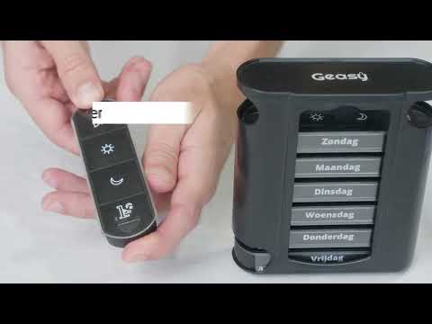 productvideo geasy pillendoos 7 dagen 4 vakken doorschuifsysteem - medicijndoos voor op reis